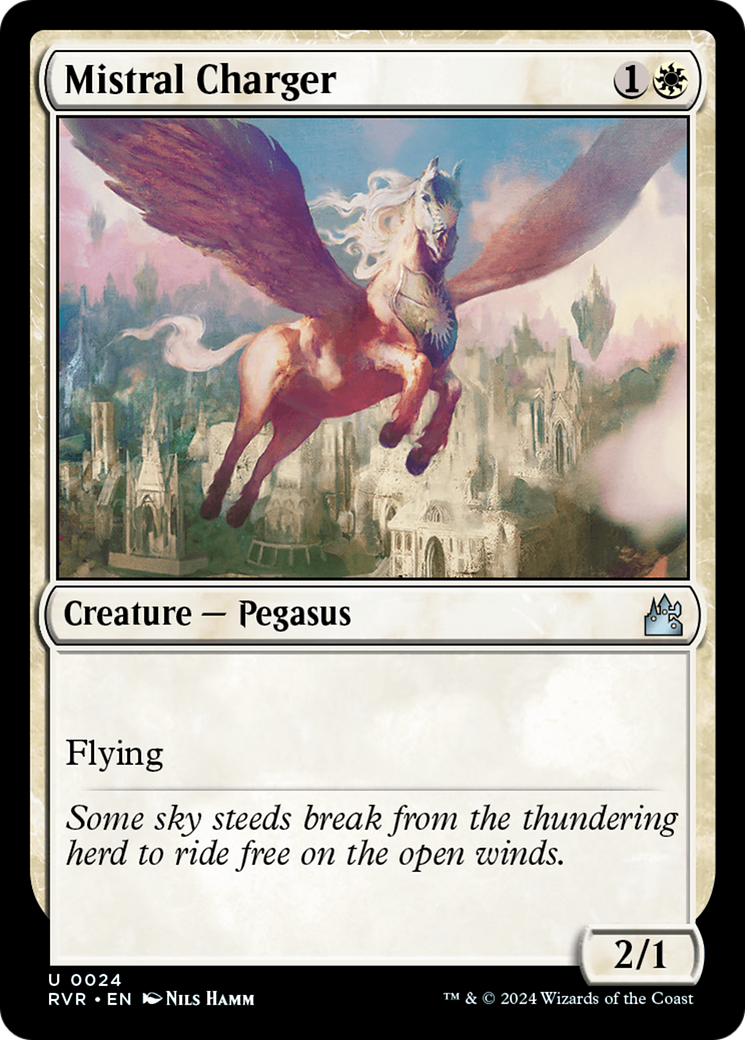 Magic: The Gathering - Mistral Charger Foil - Ravnica Remastered
