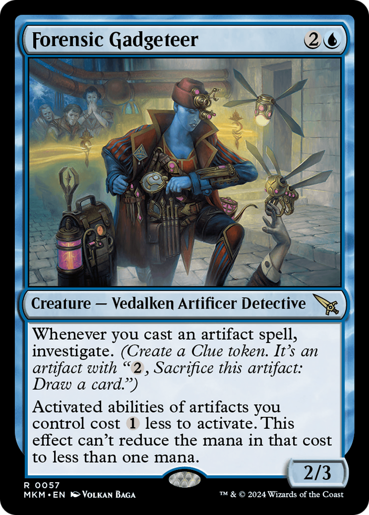 Magic: The Gathering - Forensic Gadgeteer - Murders at Karlov Manor