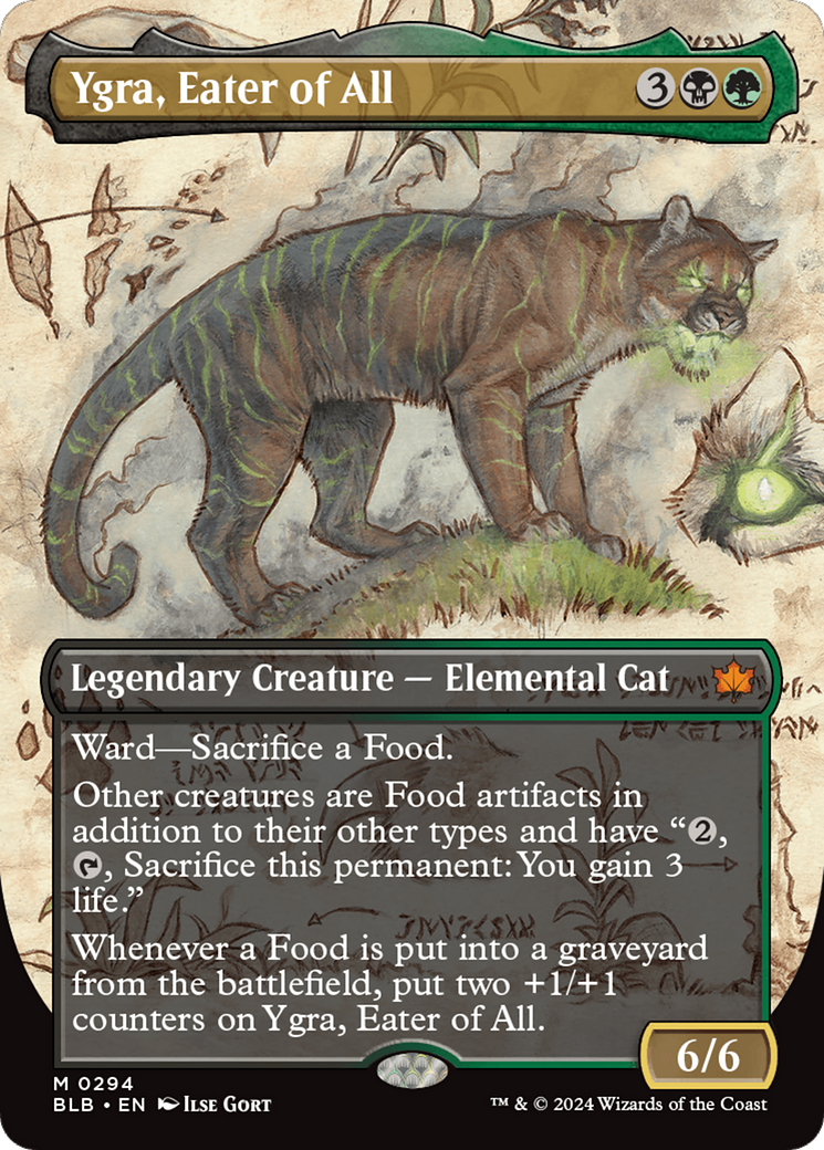Magic: The Gathering - Ygra, Eater of All Foil - Bloomburrow