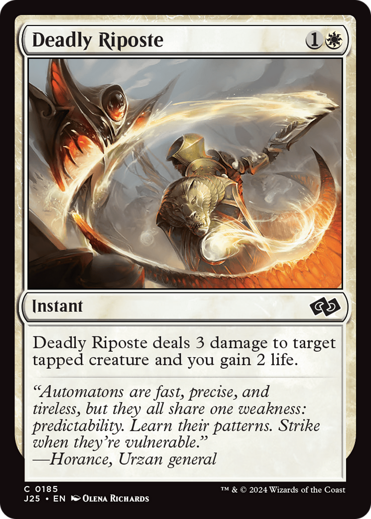 Magic: The Gathering - Deadly Riposte - Foundations Jumpstart