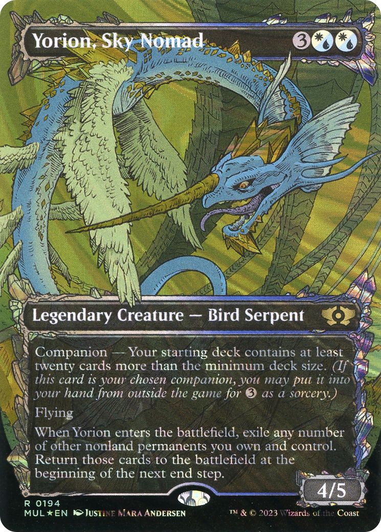 Magic: The Gathering - Yorion, Sky Nomad Foil - Multiverse Legends