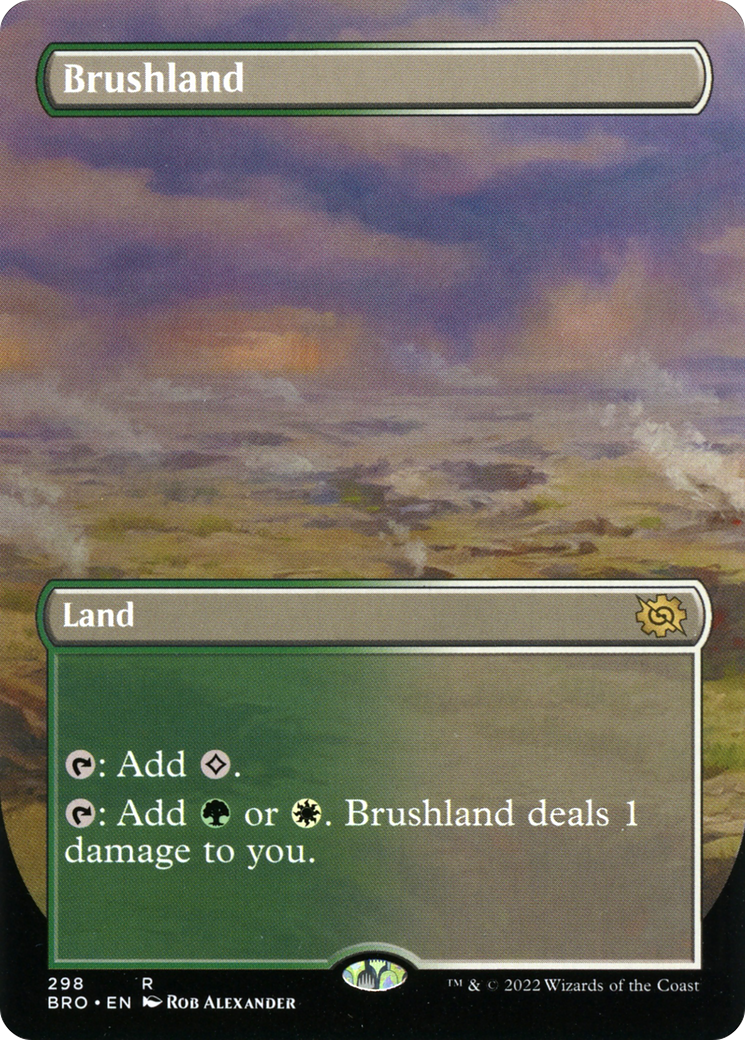 Magic: The Gathering - Brushland Foil - The Brothers' War