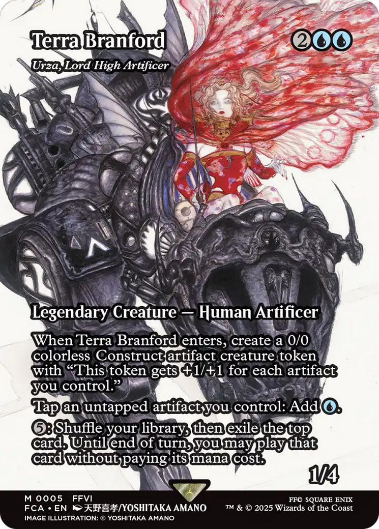 Magic: The Gathering - Urza, Lord High Artificer Foil - Final Fantasy: Through the Ages