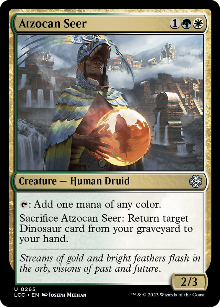Magic: The Gathering - Atzocan Seer - The Lost Caverns of Ixalan Commander