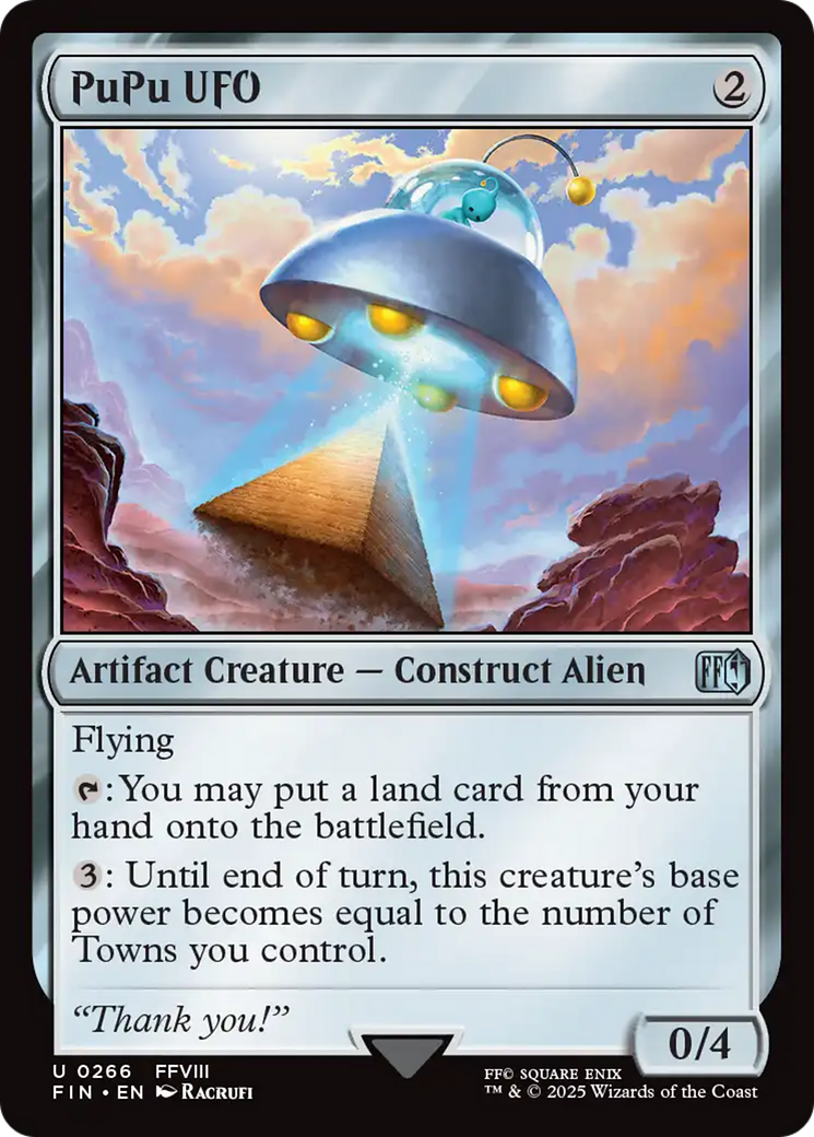 Magic: The Gathering - PuPu UFO - Final Fantasy