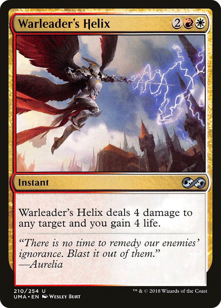 Magic: The Gathering - Warleader's Helix Foil - Ultimate Masters