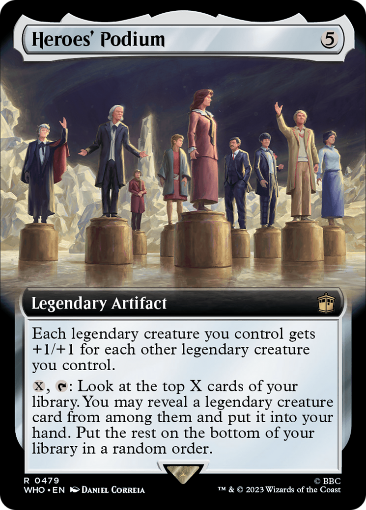Magic: The Gathering - Heroes' Podium - Doctor Who