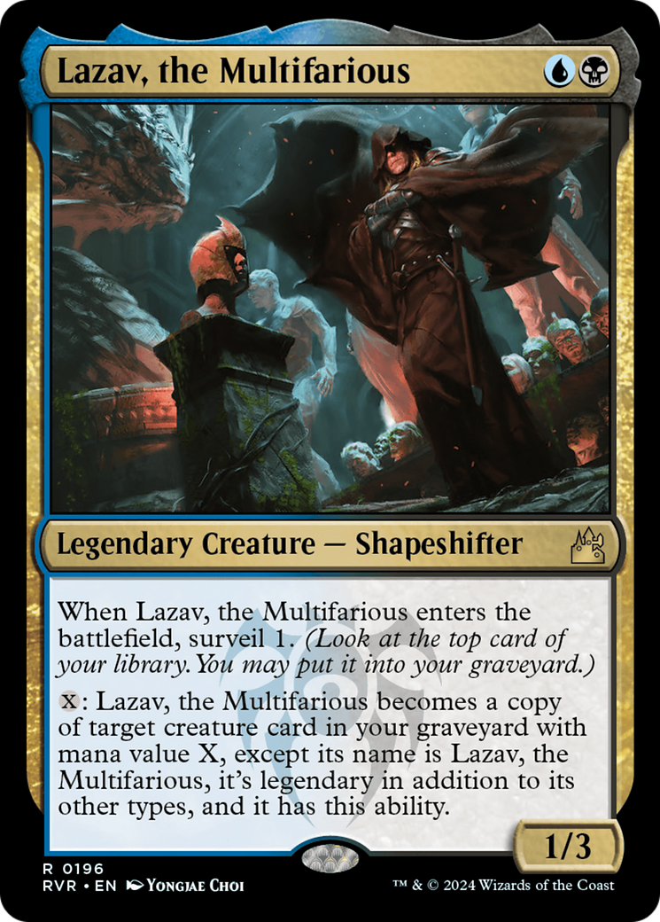 Magic: The Gathering - Lazav, the Multifarious - Ravnica Remastered