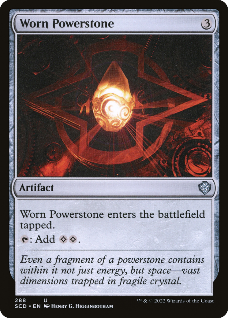 Magic: The Gathering - Worn Powerstone - Starter Commander Decks