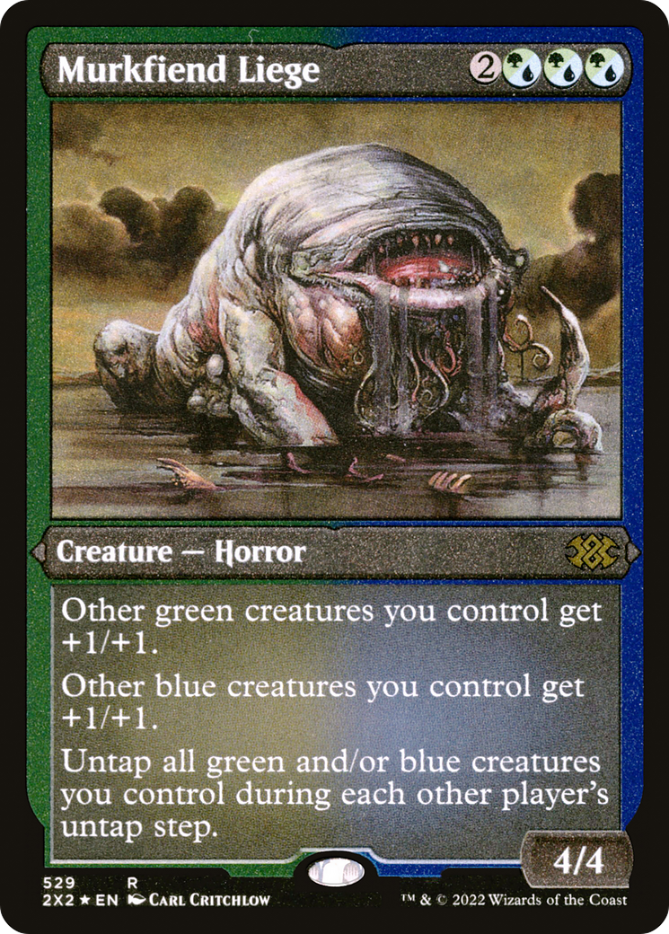 Magic: The Gathering - Murkfiend Liege Foil - Double Masters 2022