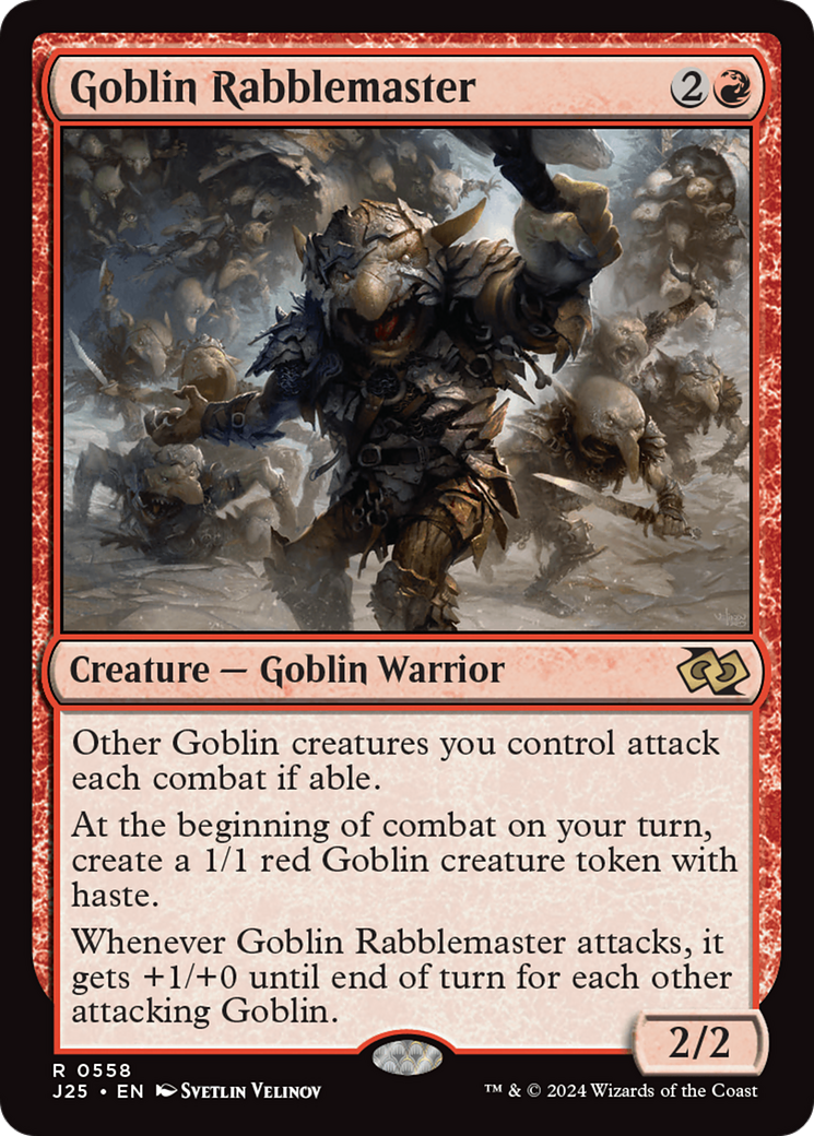 Magic: The Gathering - Goblin Rabblemaster - Foundations Jumpstart