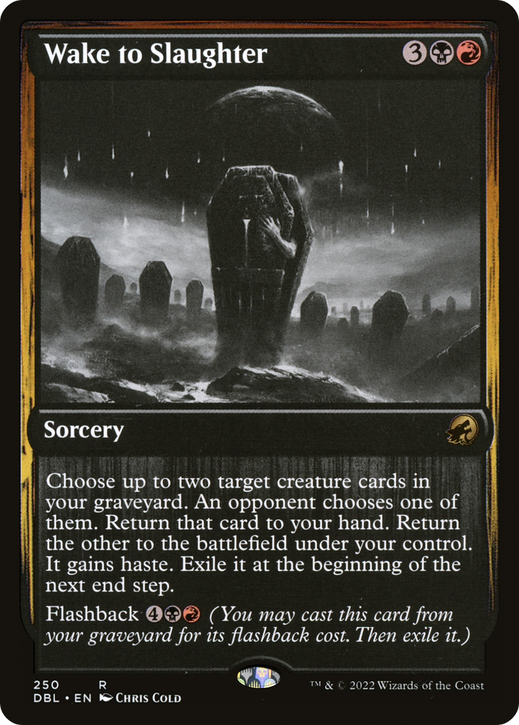 Magic: The Gathering - Wake to Slaughter Foil - Innistrad: Double Feature