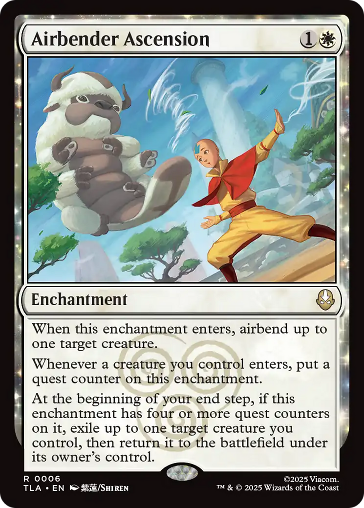 Magic: The Gathering - Airbender Ascension Foil - Avatar: The Last Airbender