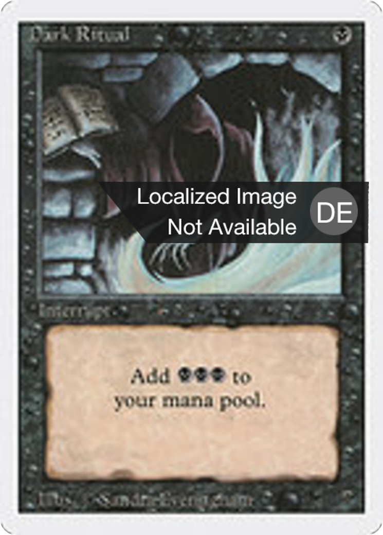 Magic: The Gathering - Schwarzer Ritus - Revised Edition