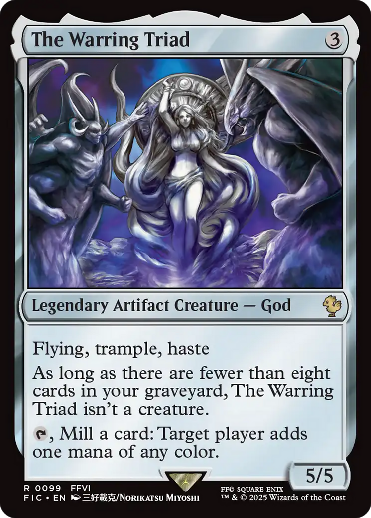 Magic: The Gathering - The Warring Triad - Final Fantasy Commander