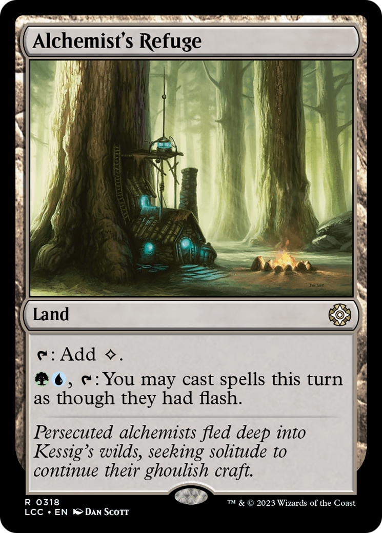Magic: The Gathering - Alchemist's Refuge - The Lost Caverns of Ixalan Commander