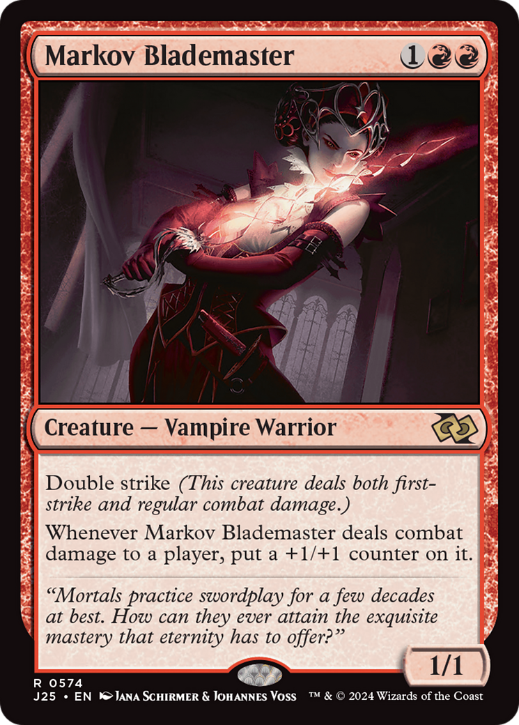 Magic: The Gathering - Markov Blademaster - Foundations Jumpstart