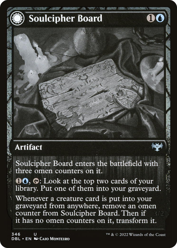 Magic: The Gathering - Soulcipher Board // Cipherbound Spirit - Innistrad: Double Feature