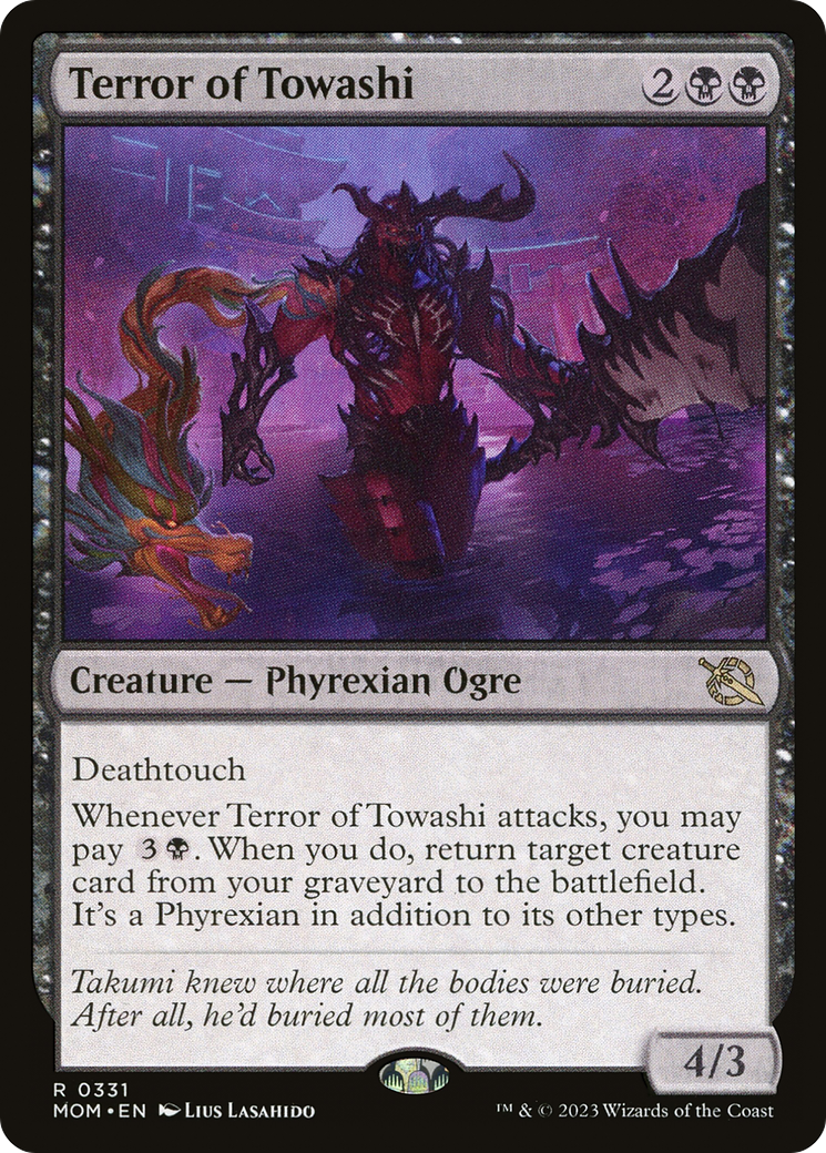 Magic: The Gathering - Terror of Towashi Foil - March of the Machine