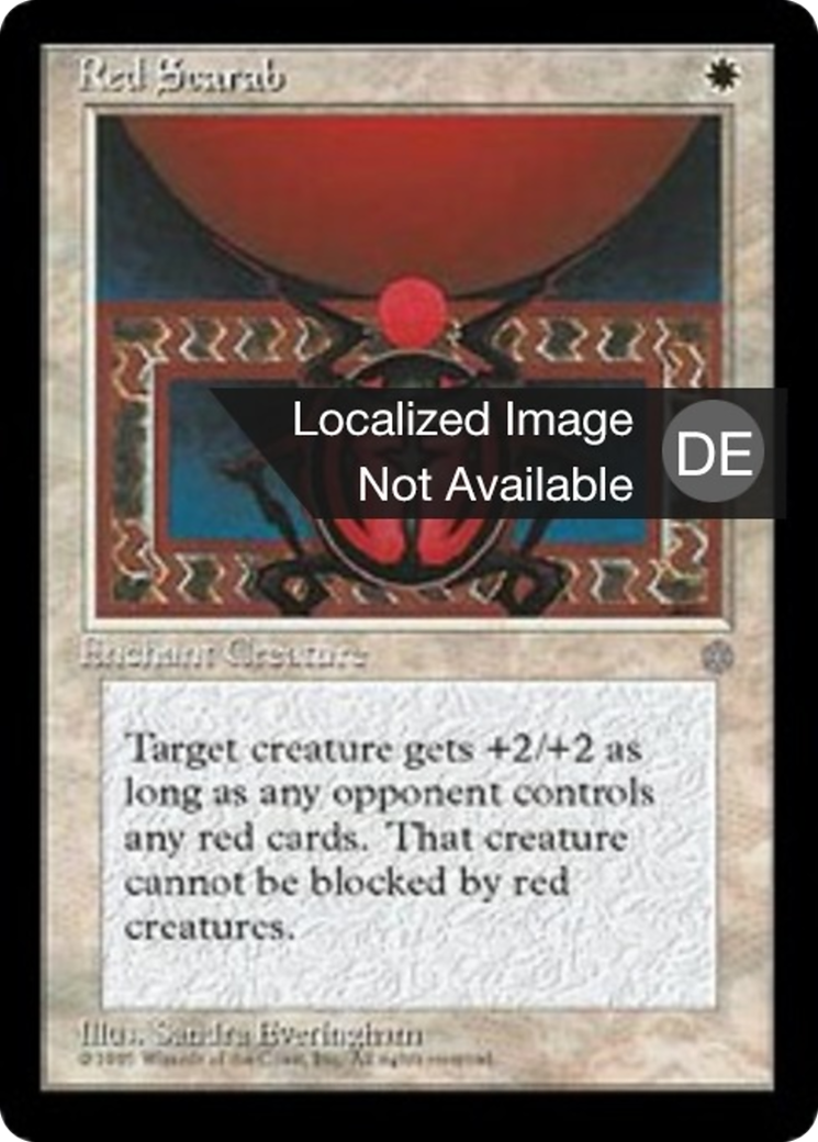 Magic: The Gathering - Roter Skarabäus - Ice Age