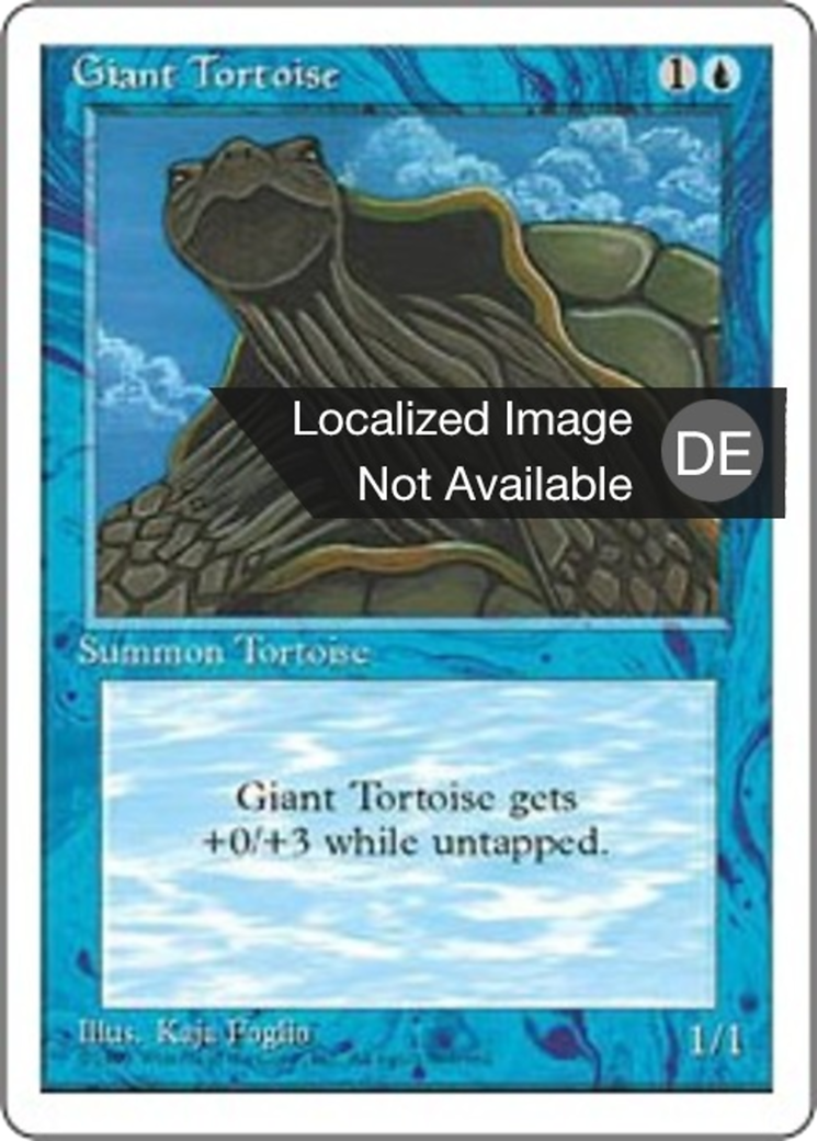 Magic: The Gathering - Riesenschildkröte - Fourth Edition