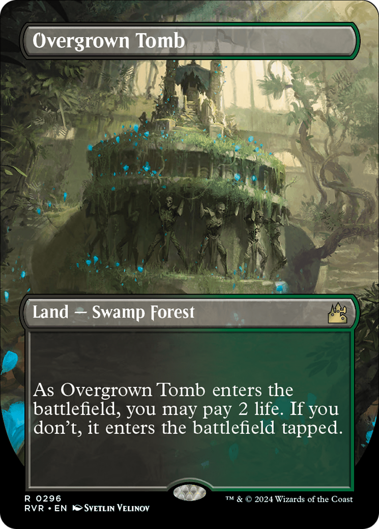 Magic: The Gathering - Overgrown Tomb - Ravnica Remastered