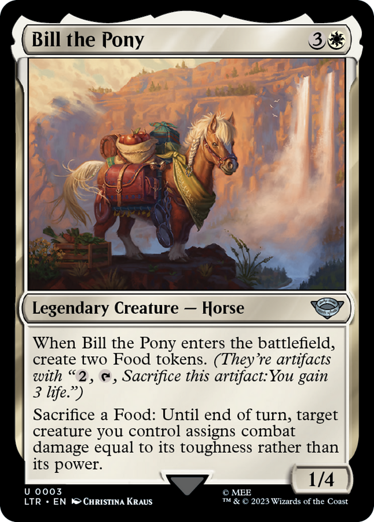 Magic: The Gathering - Bill the Pony - The Lord of the Rings: Tales of Middle-earth
