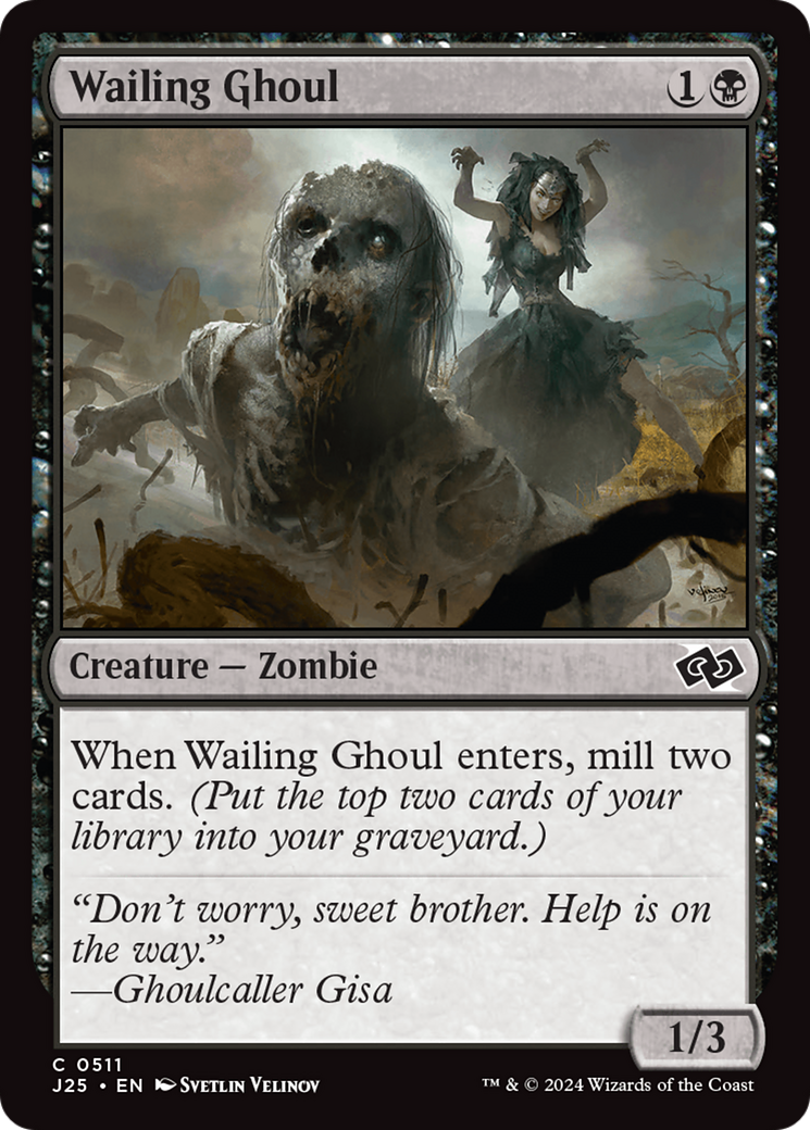 Magic: The Gathering - Wailing Ghoul - Foundations Jumpstart