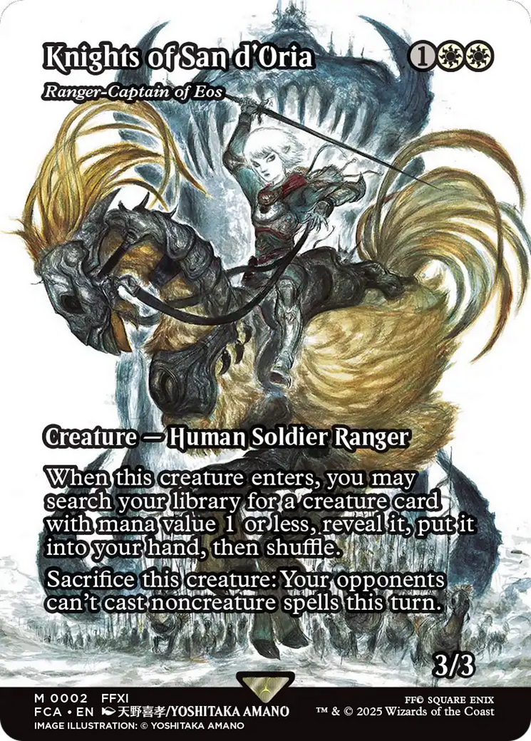 Magic: The Gathering - Ranger-Captain of Eos Foil - Final Fantasy: Through the Ages