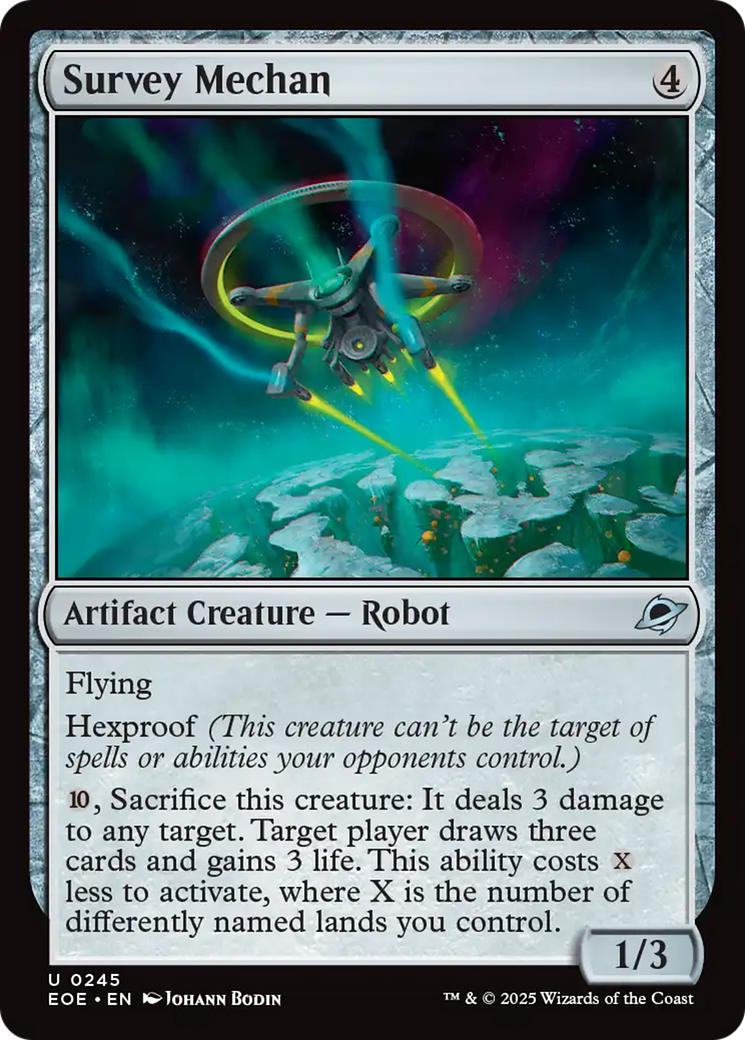 Magic: The Gathering - Survey Mechan Foil - Edge of Eternities