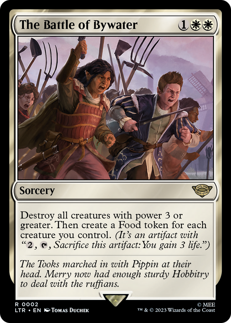 Magic: The Gathering - The Battle of Bywater Foil - The Lord of the Rings: Tales of Middle-earth