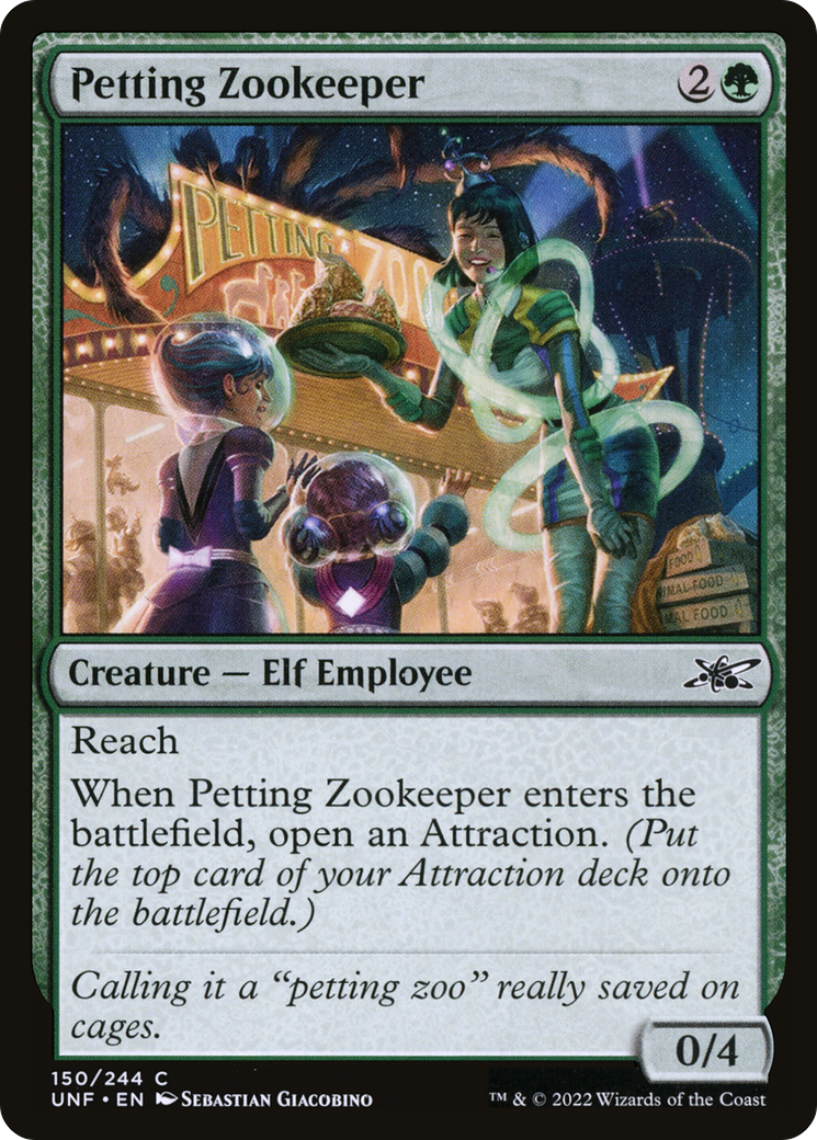 Magic: The Gathering - Petting Zookeeper - Unfinity