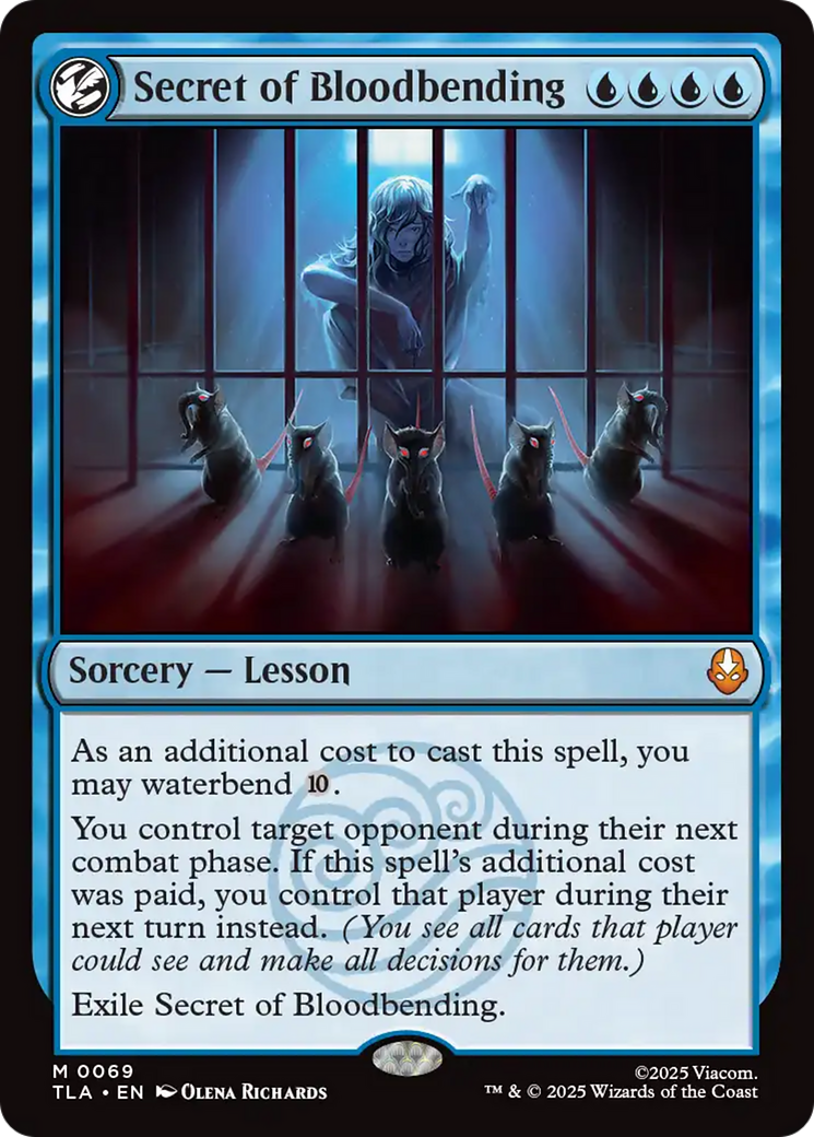 Magic: The Gathering - Secret of Bloodbending Foil - Avatar: The Last Airbender