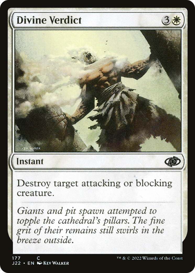 Magic: The Gathering - Divine Verdict - Jumpstart 2022
