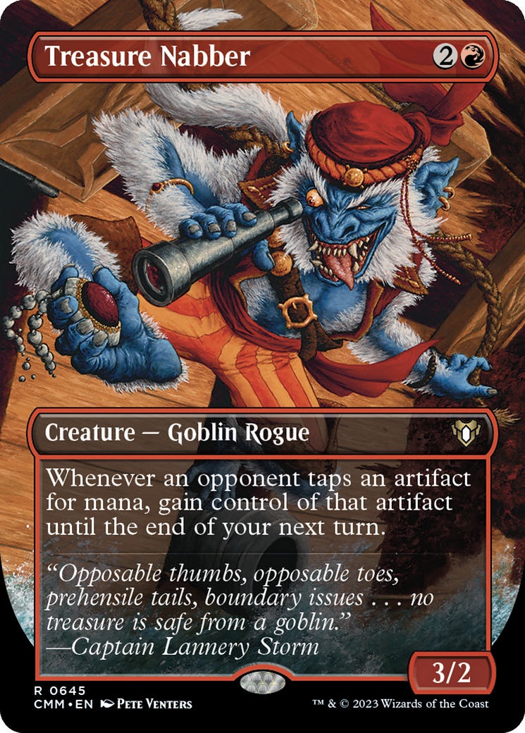 Magic: The Gathering - Treasure Nabber - Commander Masters