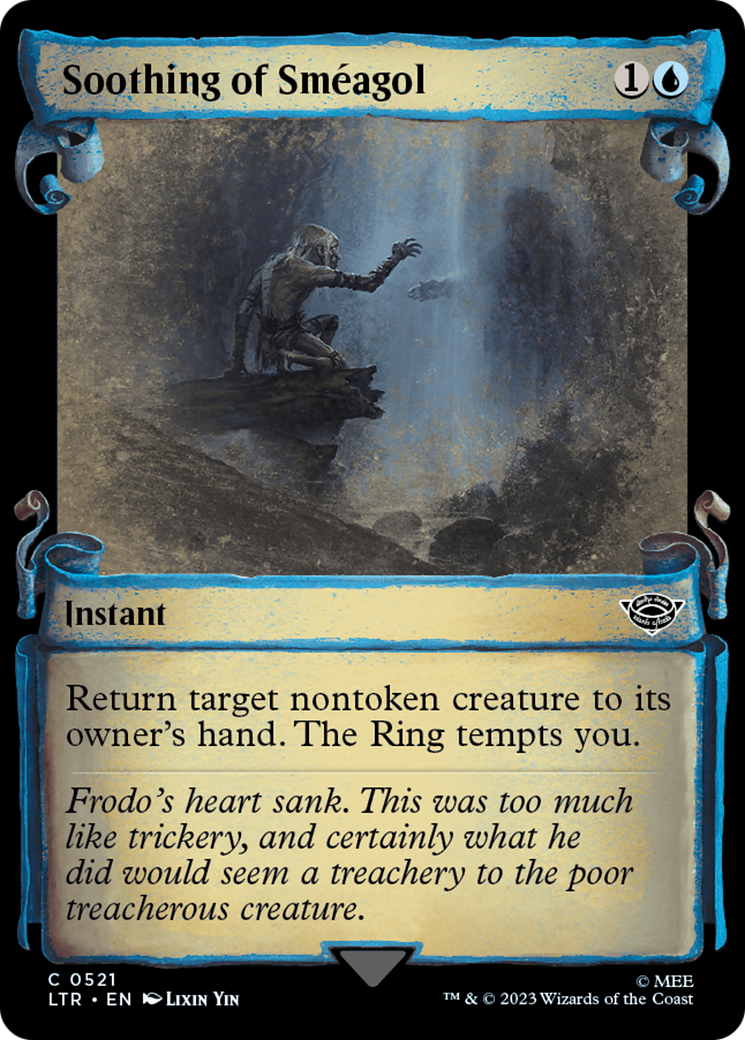 Magic: The Gathering - Soothing of Sméagol Foil - The Lord of the Rings: Tales of Middle-earth