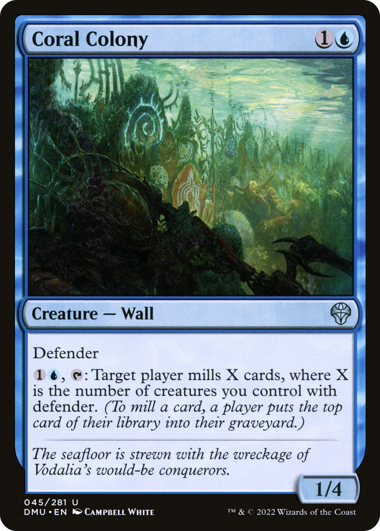Magic: The Gathering - Coral Colony Foil - Dominaria United