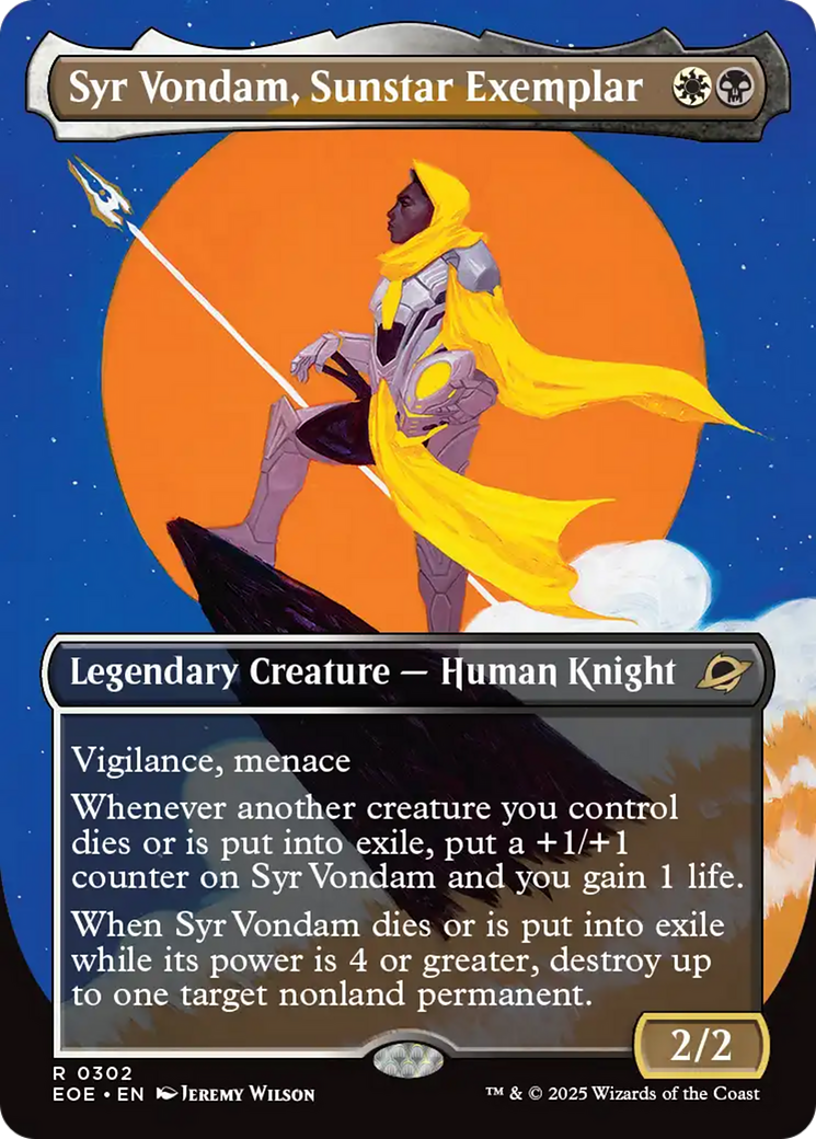 Magic: The Gathering - Syr Vondam, Sunstar Exemplar - Edge of Eternities