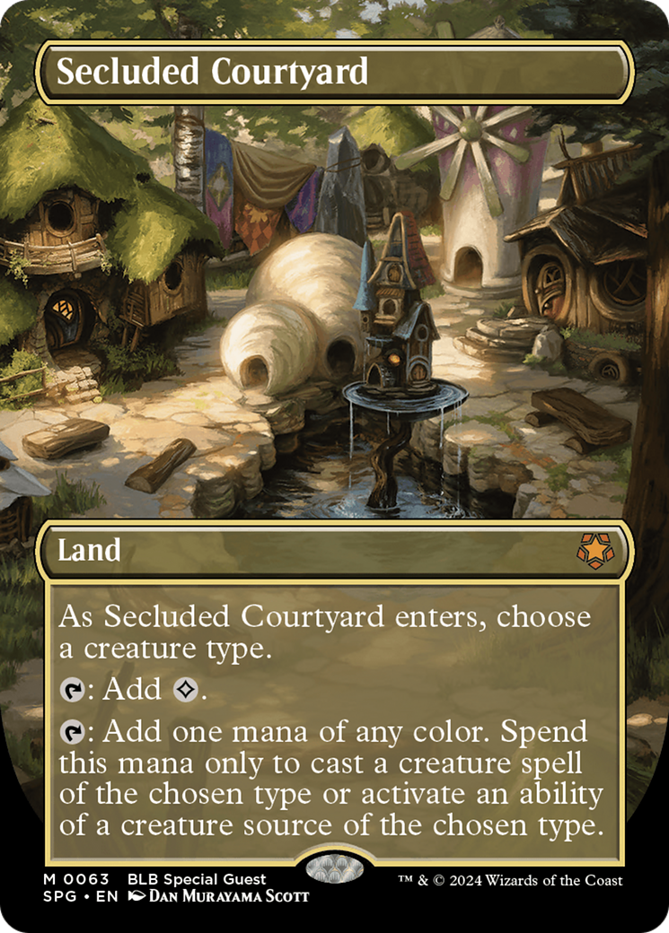 Magic: The Gathering - Secluded Courtyard - Special Guests