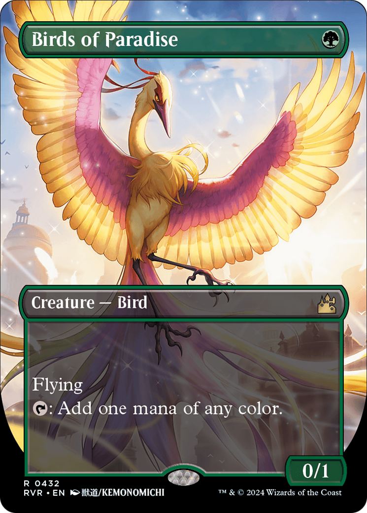 Magic: The Gathering - Birds of Paradise - Ravnica Remastered