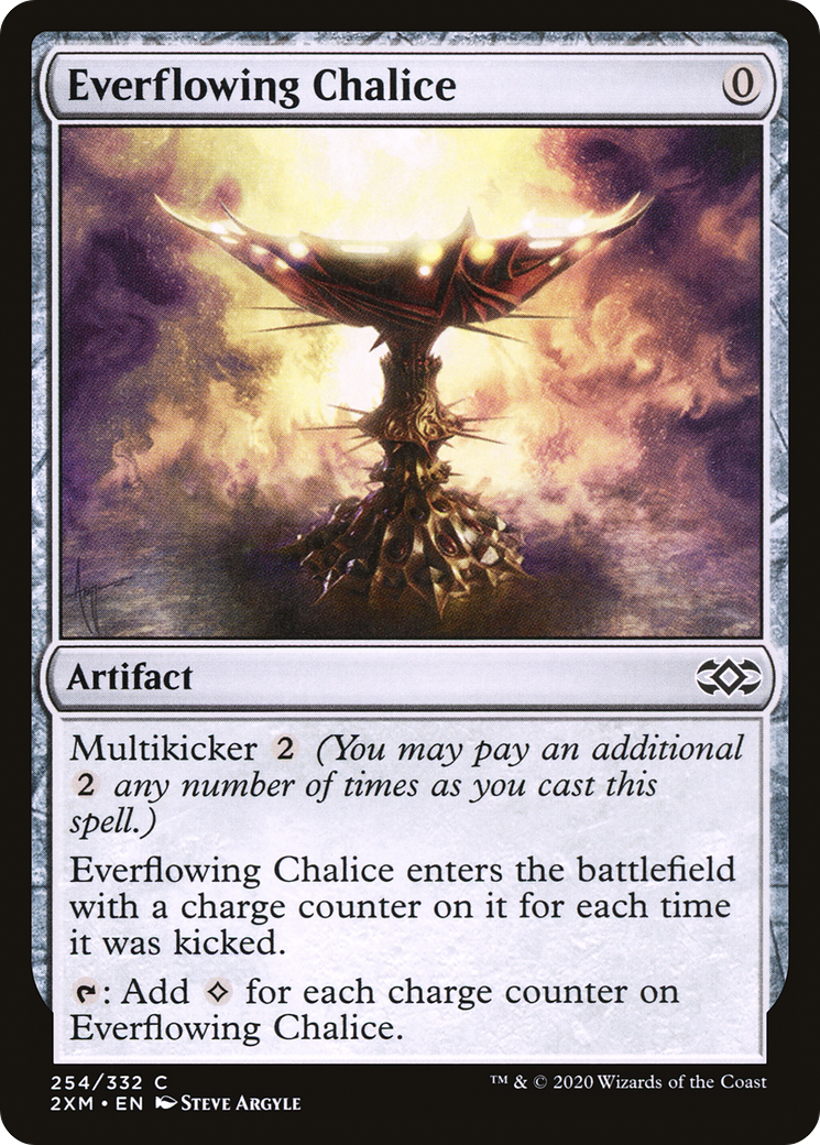 Magic: The Gathering - Everflowing Chalice Foil - Double Masters