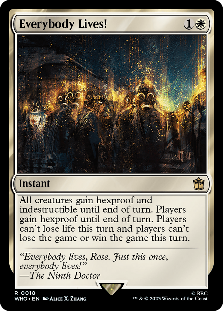 Magic: The Gathering - Everybody Lives! - Doctor Who
