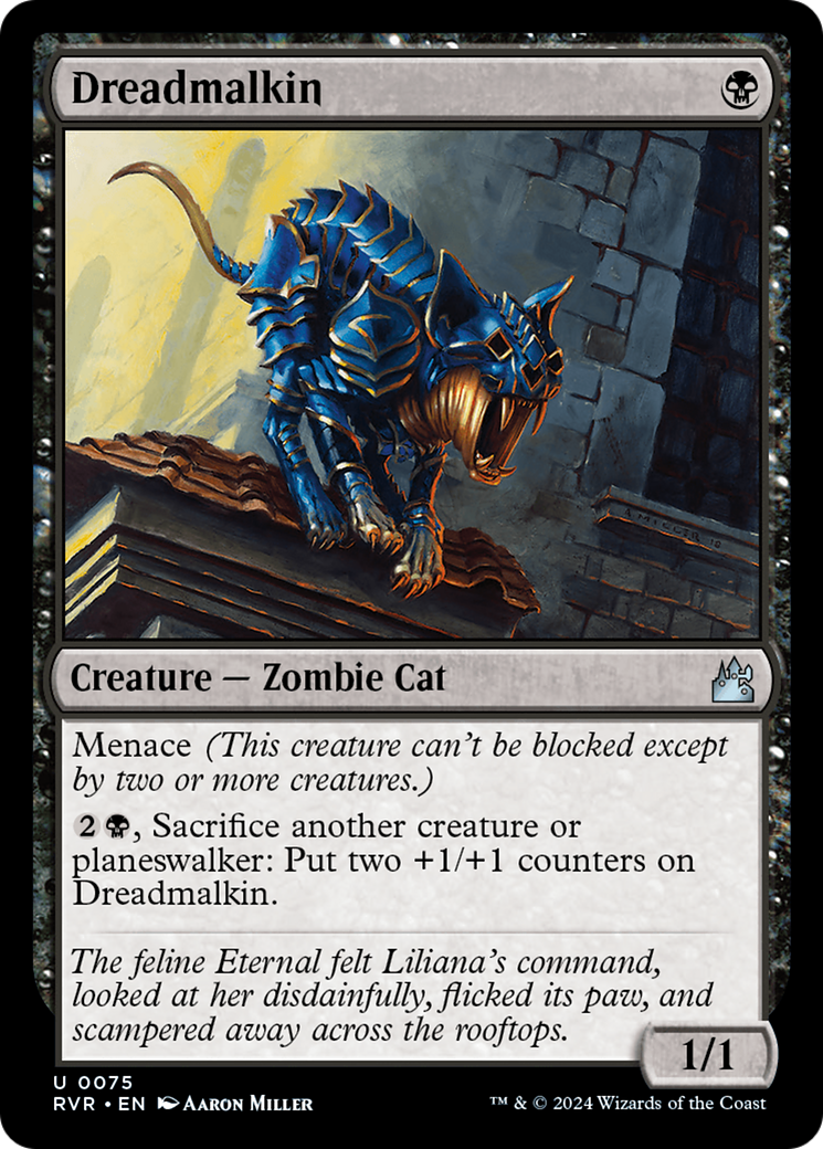 Magic: The Gathering - Dreadmalkin Foil - Ravnica Remastered