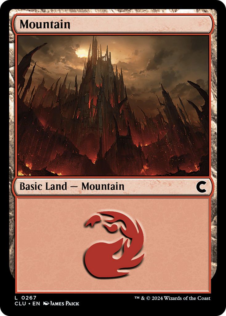 Magic: The Gathering - Mountain - Ravnica: Clue Edition