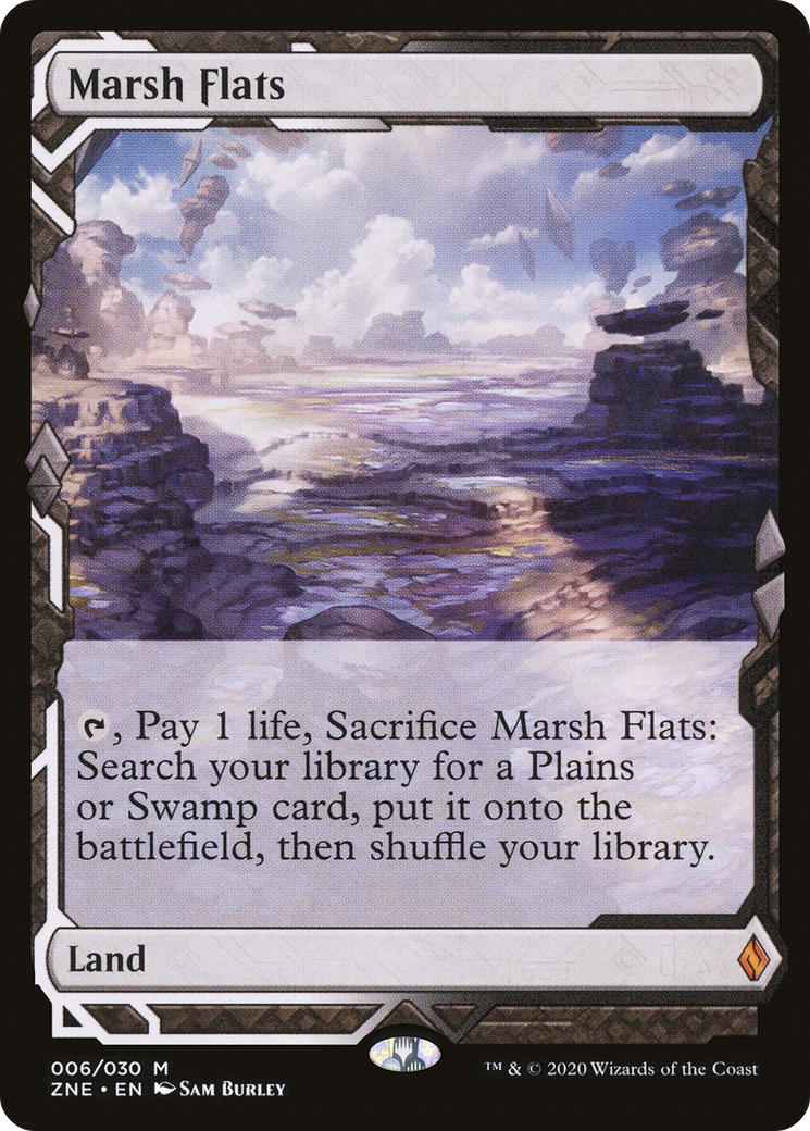 Magic: The Gathering - Marsh Flats Foil - Zendikar Rising Expeditions