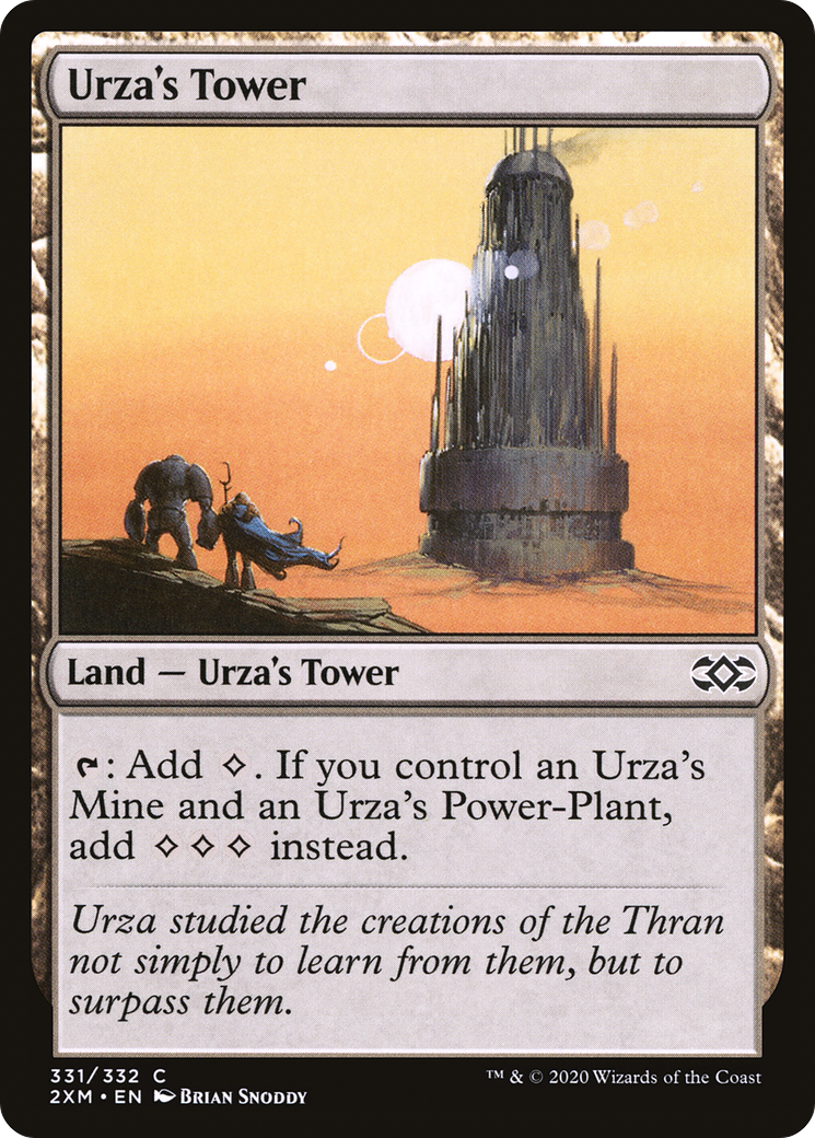 Magic: The Gathering - Urza's Tower Foil - Double Masters