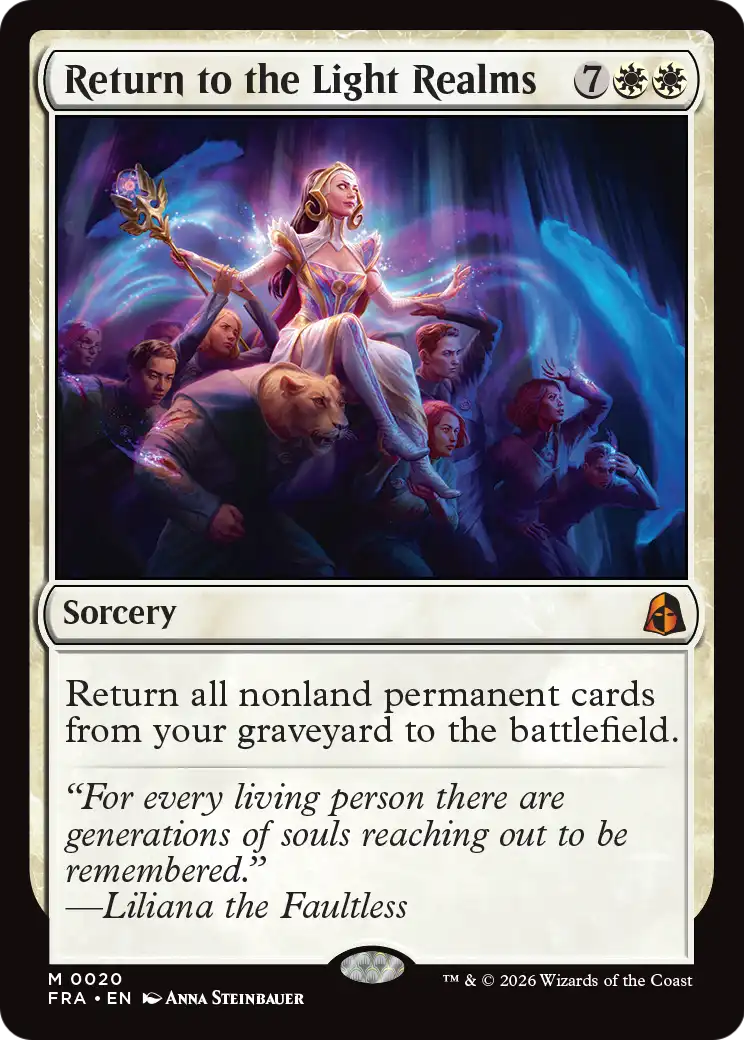 Magic: The Gathering - Return to the Light Realms - Reality Fracture