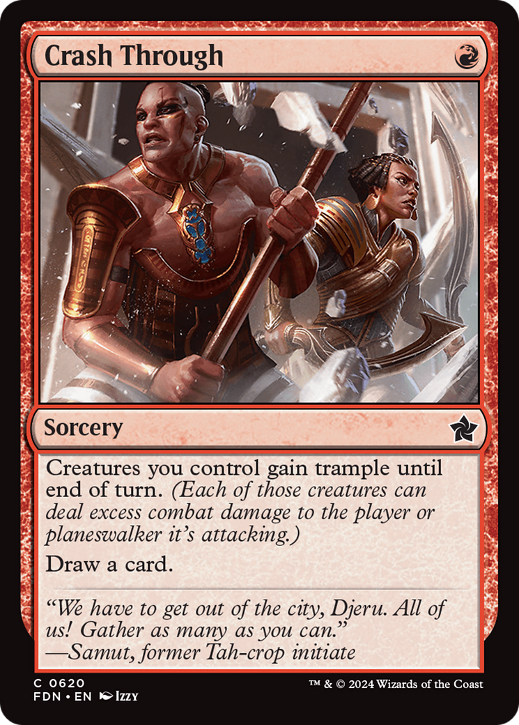 Magic: The Gathering - Crash Through - Foundations