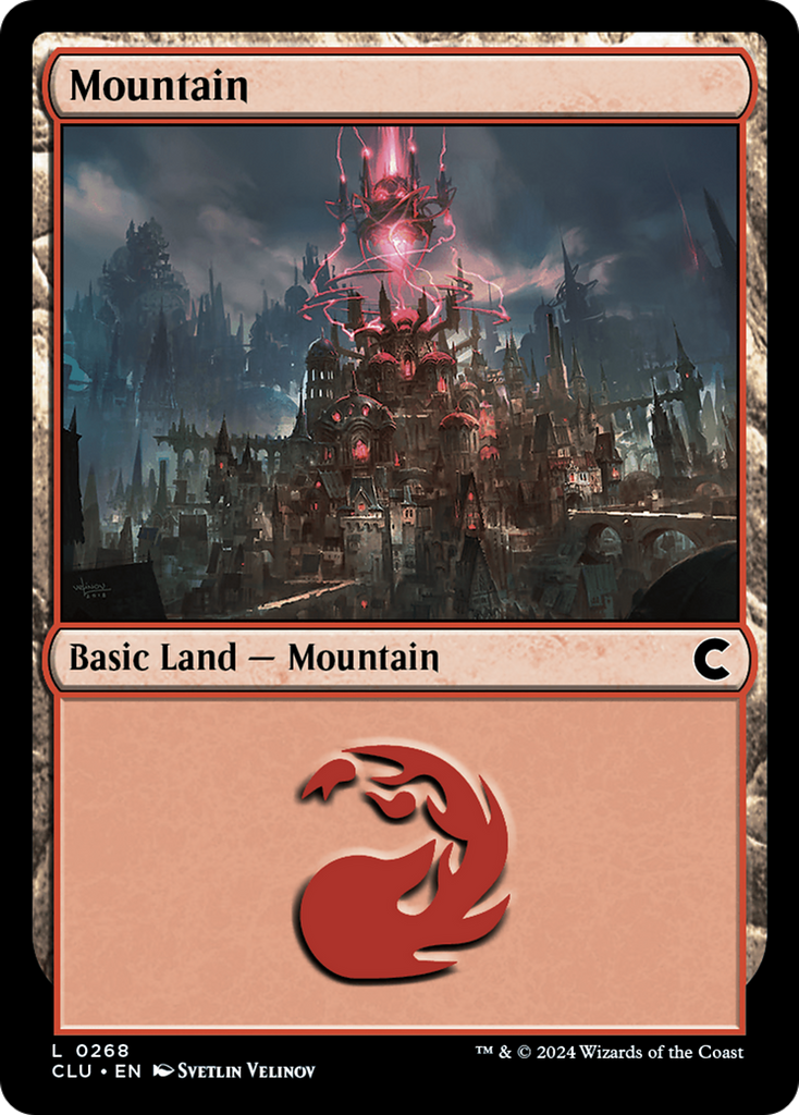 Magic: The Gathering - Mountain - Ravnica: Clue Edition