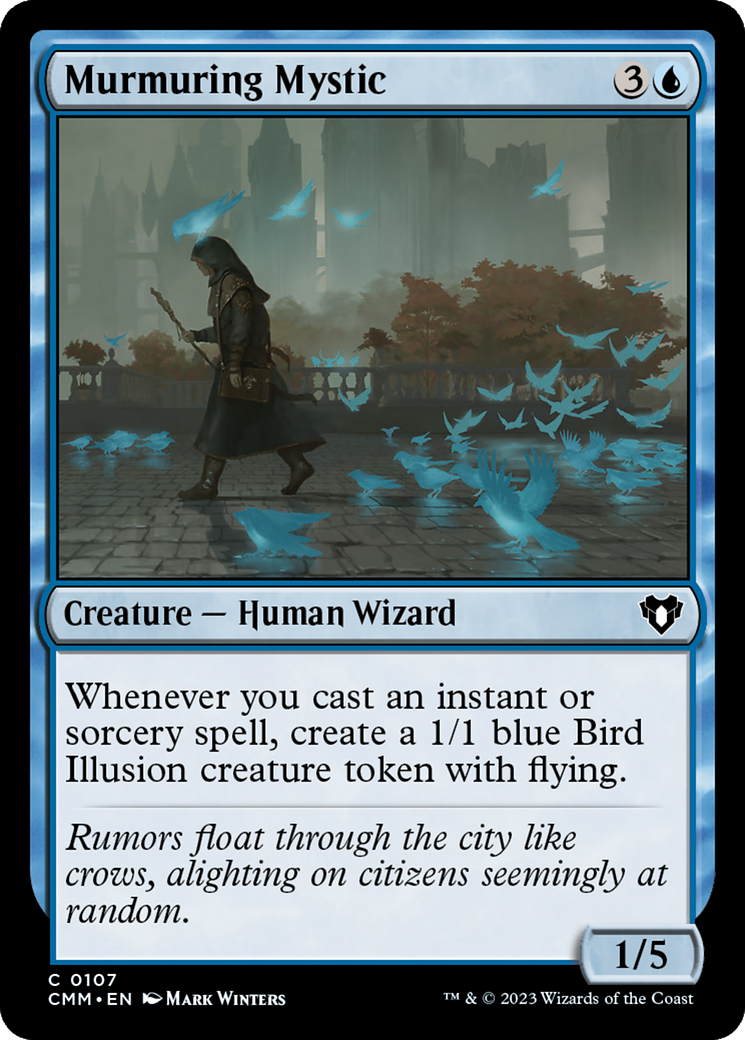 Magic: The Gathering - Murmuring Mystic Foil - Commander Masters